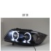 AUTO LAMP LED DUAL ANGEL EYES PROJECTOR HEADLIGHTS FOR BMW E90 / E91 2006-08 MNR